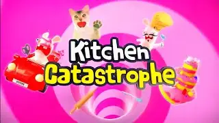 Virtual Rabbids The Big Ride: Kitchen Catastrophe With The Pets And Friends♓️🐕🐈🐩🐇🍳🔪🎂🏠