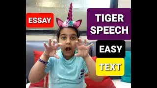 International Tiger Day Speech/Global Tiger day Speech/Essay on Tiger/Lines on Tiger