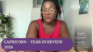 HAPPY BIRTHDAY CAPRICORN  - 2026 YEAR IN REVIEW