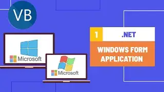 How to make a windows app in visual basics part 1 - NET CODE