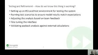 Strongside Technologies - Using data-generated modeling and the Simio API