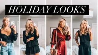 Holiday Try On Haul 2020 - Party Wear Haul 2020 - Holiday Outfits