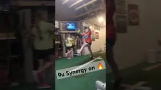 9 u Synergy is on fire! #catcher #pitcher #softball #9usoftball