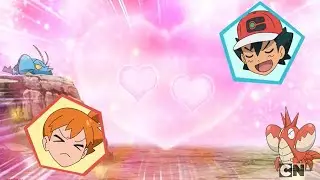 Ash vs Misty || Politoed vs Corphish || Clauncher dispute