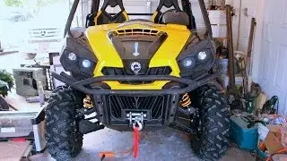 Can Am Commander Winch Install