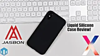iPhone X Jasbon Liquid Silicone Case Review! Great Apple Silicone Case Alternative!