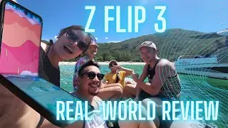 Galaxy Z Flip 3 Real-World Review -- On A Boat