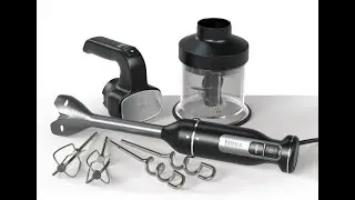 Ninja CI100EU Foodi 3-in-1 Immersion Blender, Hand Mixer & Mini Chopper