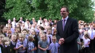 David Barnes' Last Day at The Castle Primary School