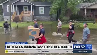 2 Indiana Red Cross volunteers depart to provide emergency response to Hurricane Debby