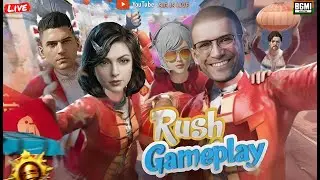 ONLY RUSH GAMEPLAY | BGMI LIVE | #bgmilive #newupdate #sigislive