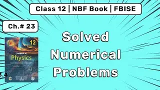 Solved Numerical Problems | Chapter 23 Cosmology | Physics Class 12 NBF book