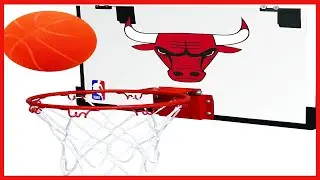 Rawlings NBA Game On Polycarbonate PC Mini Basketball Hoop Set All Team Options