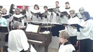 As We Gather At Your Table - St. Anne's choir with guest flutist Peter Shanahan