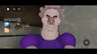 Jugando roblox versión escapa de la abuela 🧓🏻