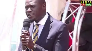 I DON'T BELIEVE I'M NAIROBI GOVERNOR - Johnson Sakaja speech in front of Ruto at Kiambu