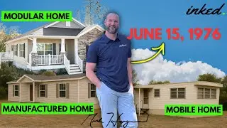 Mobile Home v. Manufactured Home v. Modular Home - WHAT'S THE DIFFERENCE?!