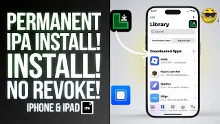 Установка iPA-файлов на iOS НАВСЕГДА | Работает на всех iPhone (без отзыва лицензии) | Установка ...