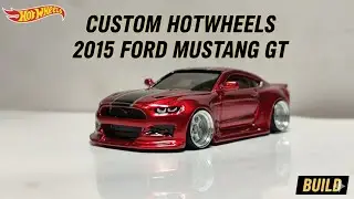 Custom Hotwheels 2015 FORD MUSTANG GT