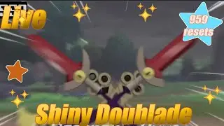 Live Shiny Doublade - 959 resets - Pokemon Sword/Shield