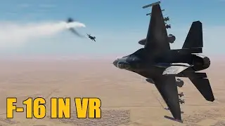 Flying the F-16 in DCS World Persian Gulf VR Gameplay Edit