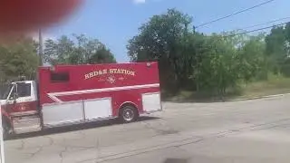 BBD&E fire responding to an island on fire in the Christie lake area 