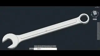AutoCAD 3D Spanner, How To Create Spanner Training AutoCAD