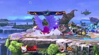 Practicando/Entrenando con Meta knight | ssbu | mantakaps
