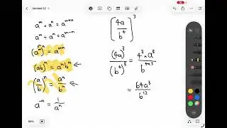Index laws simplified (year 11 math advanced)