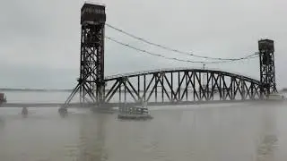 Morgan City Lift bridge 4k