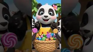 Hide & Seek time🐼 #cartoon #trending #forkids #youtubeshorts #shortvideo #childrensongs #animation