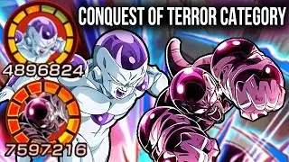 100% STR FINAL FORM FRIEZA & LR FULL POWER FRIEZA ON CONQUEST OF TERROR CATEGORY! DBZ Dokkan Battle