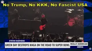 Green Day Stands Up to Fascism Live on Stage #Punk
