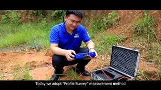 PQWT- s500 underground water detector best machine for finding water depth.