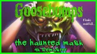 Goosebumps: The Haunted Mask - 4K AI Remaster  #tv   #goosebumps  #retro