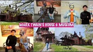 A visit to the Mark Twain's House & Museum | The father of American literature | HARTFORD | 4K