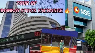 BOMBAY STOCK EXCHANGE ( BSE ) || FIRST TIME VISIT AMAZING EXPERIENCE ❤️ || BSE TOUR #nseindia #bse
