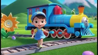 ¡Uy! El Trencito Se Equivocó de Vía | Rimas Infantiles y Canciones para Niños
