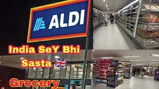 Aldi Norwich UK🇬🇧 Mein Grocery Shopping Cheap India SeY Compare