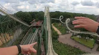 Python | Efteling | 4K Front Row POV