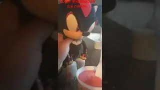Sonic and shadow ice cream
