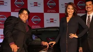 Nissan And 92.7 Big Fm Join Hands for he Biggest Media Event With Sonakshi Sinha