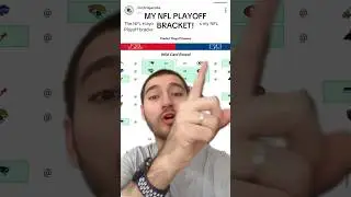 MY NFL PLAYOFF BRACKET! (Part 1)