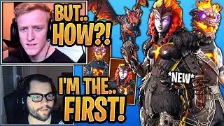 Streamer GETS & Reacts to the New *UNRELEASED* Lava Legends Pack! - Fortnite Moments