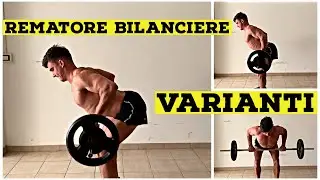REMATORE CON BILANCIERE / PRESA PRONA E SUPINA CON VARIANTI