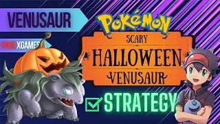 How to Defeat the Shiny Venusaur in #PokeXgames #Halloween Event 2024 | Epic Strategy Revealed!