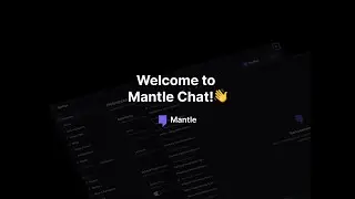 Mantle Chat Demo: Multiple AI Models, Workspaces, Collaboration