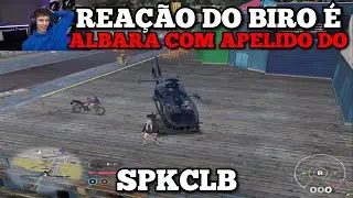 REA&Ccedil;&Atilde;O DO BIRO &Eacute; ALBARA COM O APELIDO DO SPKCLB!!