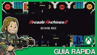 ARCADE ARCHIVES 2 BOMB BEE - Gu&iacute;a R&aacute;pida [LOGROS/TROFEOS]