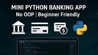 Python Min Banking System